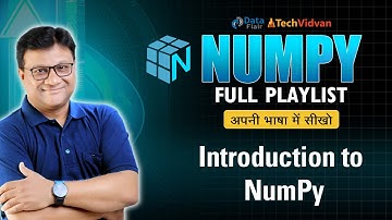 Introduction to NumPy | What is NumPy | NumPy Introduction | NumPy Tutorial [Hindi]