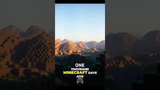 10,000 Days Minecraft Build REVEALED! Epic Tree &amp; Castle! #shorts #mrbeast