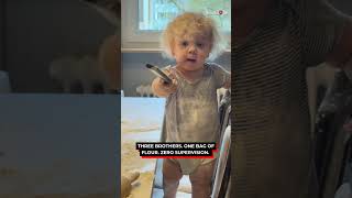 Baking Fail Turns the Kitchen Into a Flour Explosion