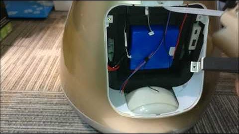 Tutorial of Sanbot Robot Battery