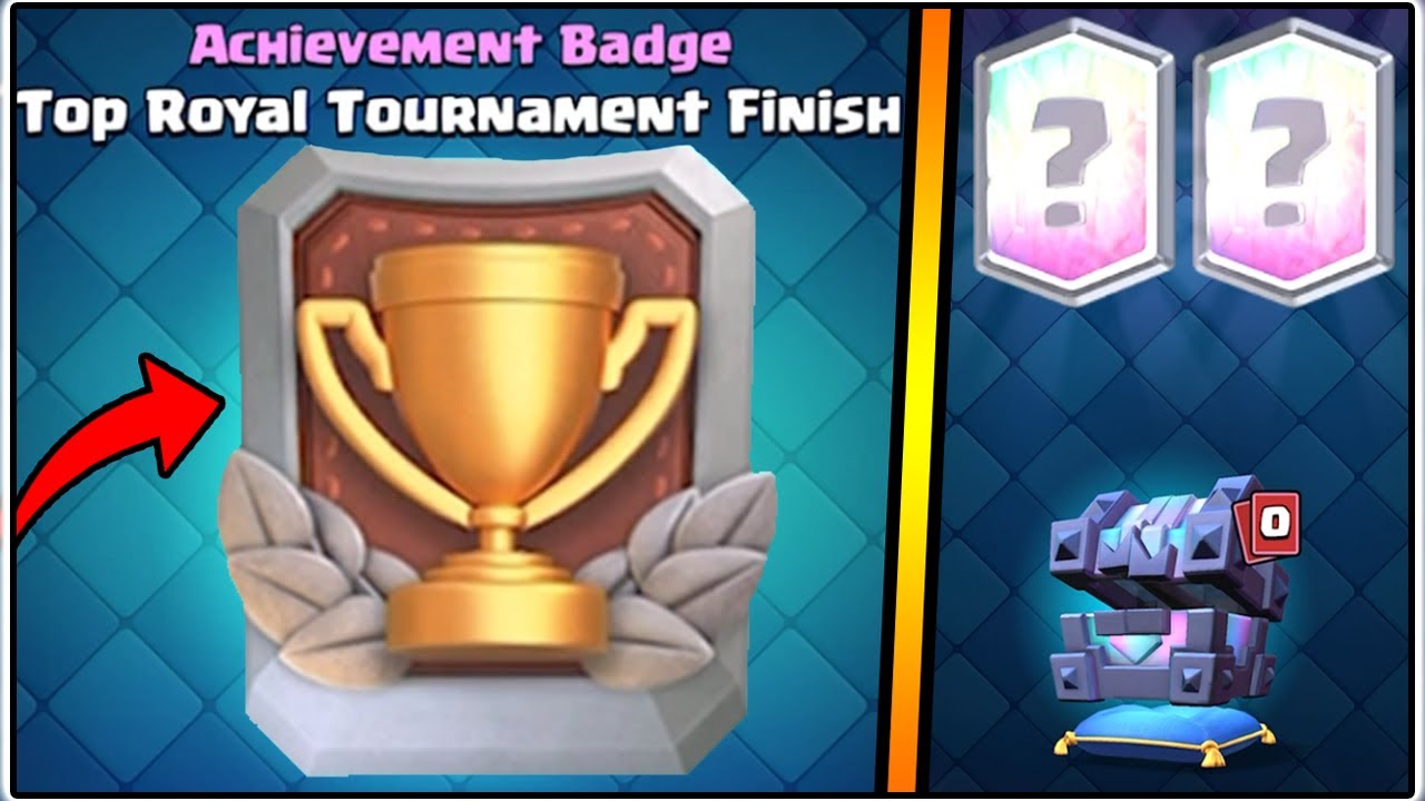 4X TOP 1000 ROYAL TOURNAMENT CLASH ROYALE LEGENDARY KINGS CHEST