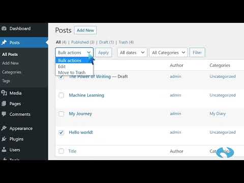 How to Bulk Delete Posts in WordPress | Quick and Easy Tutorial