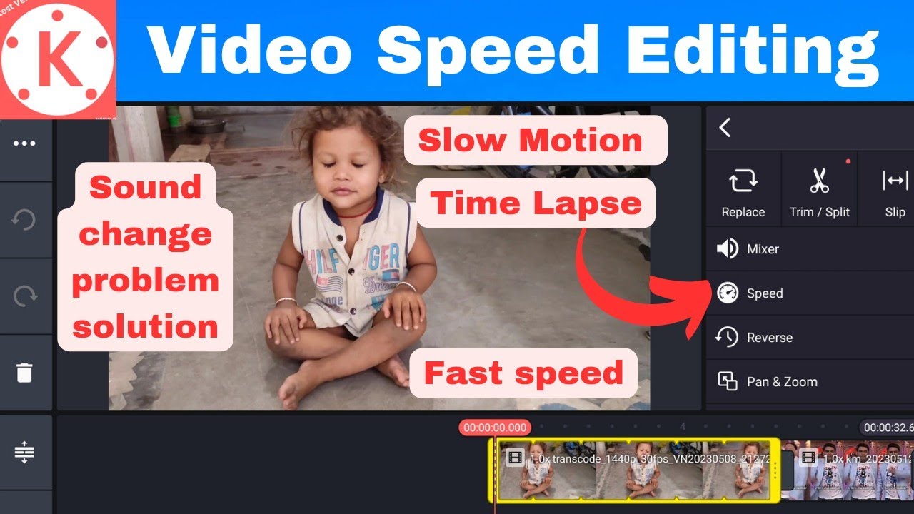 video editing kaise kare || video speed slow motion & fast