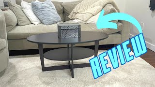 Amazon Furniture Review: Furinno Oval Coffee Table