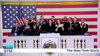The U.S. Armed Forces by Rings the NYSE Closing Bell
