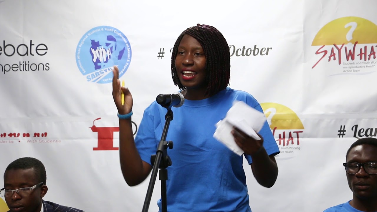 Debate 1st round National University of Science and Technology Zimbabwe VS Solusi University