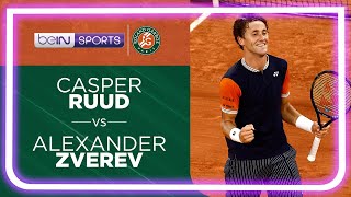 Casper Ruud vs Alexander Zverev (SF) | Roland Garros 2023 Highlights