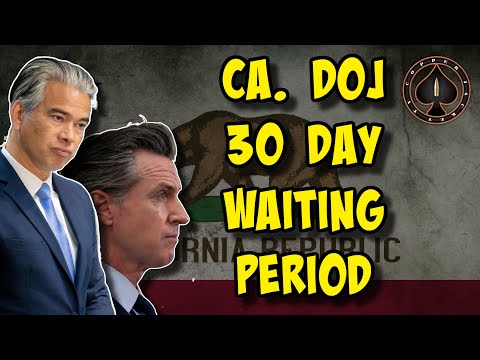 California DOJ Goes Too Far With 30 Day Delays