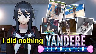 We eliminated all rivals and went to court then this happened... Yandere Simulator