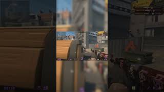 alex666 INSANE Spray Transfer On Overpass!  #cs2 #csgo #cs2overpass #counterstrike #pov #csgoclips