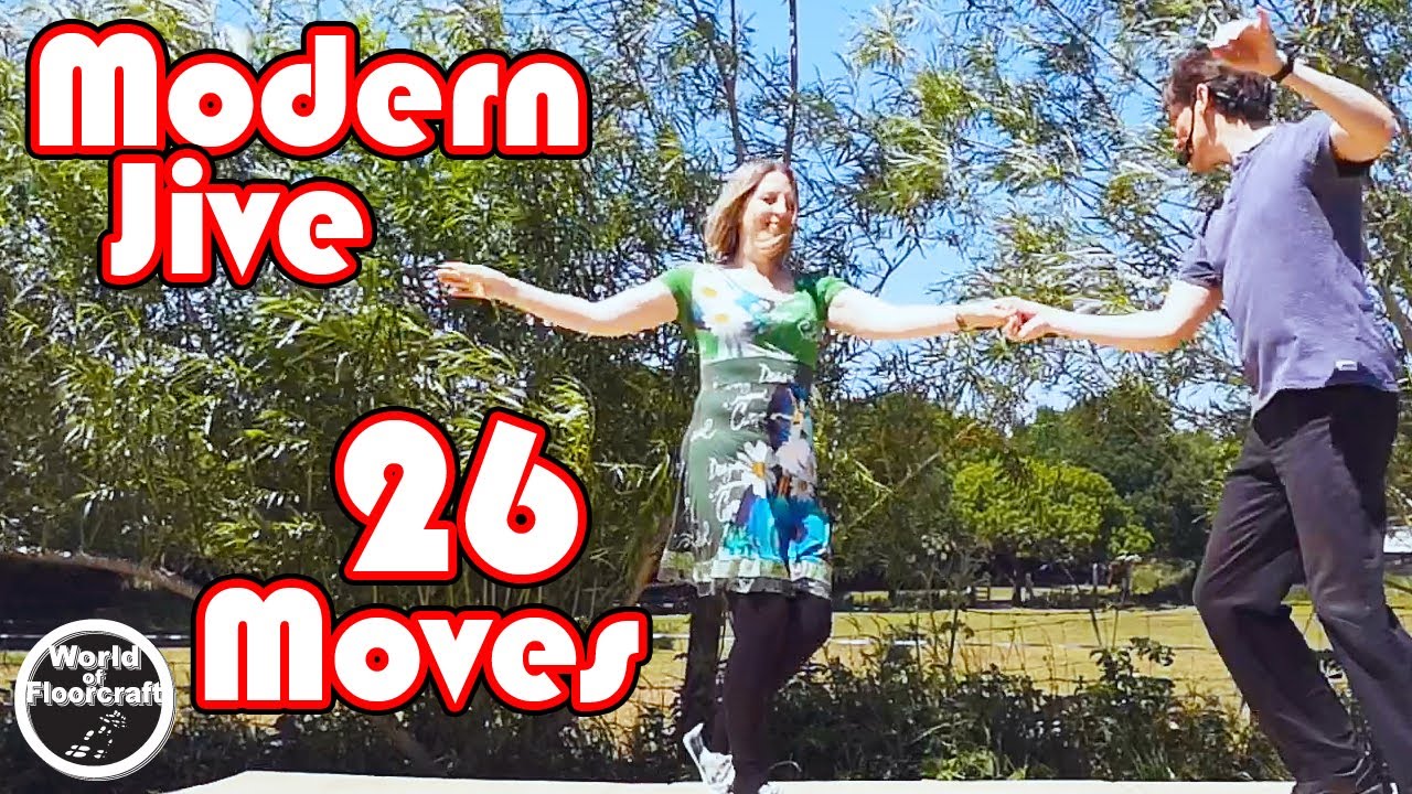 Intermediate Modern Jive Demonstration Of 26 Moves YouTube