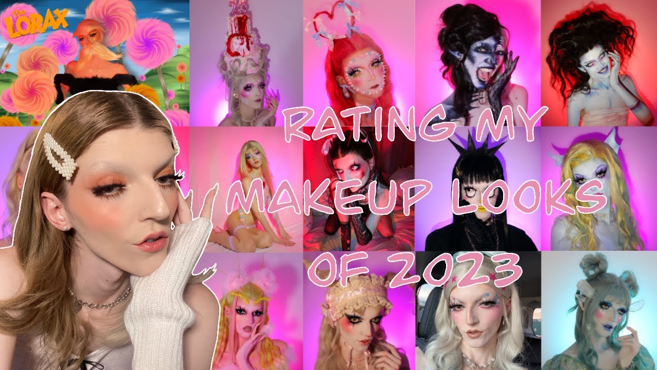 Rating All Of my Makeups/Cosplays of 2023! | LILLYTEEL