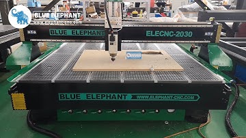 3 Axis CNC Router Machine 2030 Wood CNC Router with DSP Controller Testing Video On MDF
