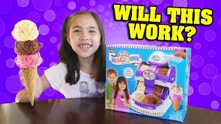 THE REAL 2-in-1 ICE CREAM MAKER!!! Will This Make Ice Cream??? Cra-Z-Art DIY with Jillian!