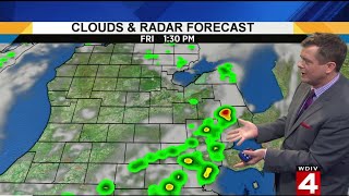 Friday morning weather on August 3, 2018