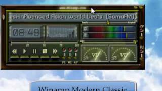Winamp Skin Modern Classic!