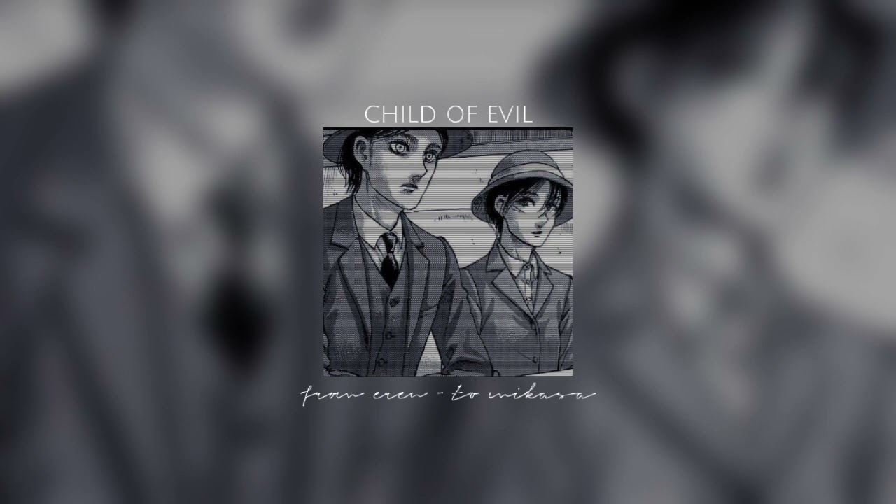 Akuma no ko|Child of Evil(sped up+reverb)|Attack on Titan final season part 2 ending|