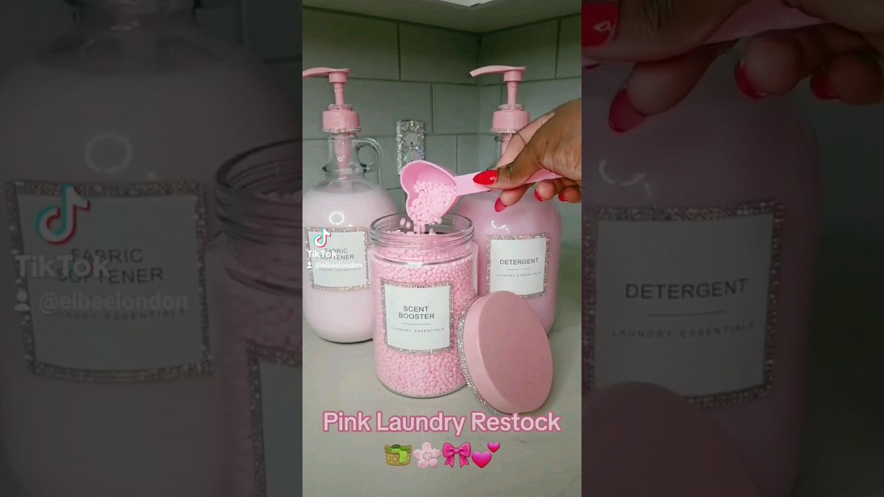 Pink Laundry Restock 🧺🌸💕🎀 