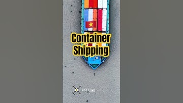 Tàu container trên sông Sài Gòn #skytrekvietnam #hochiminhcity #saigon #vietnamcountry #dronevibes