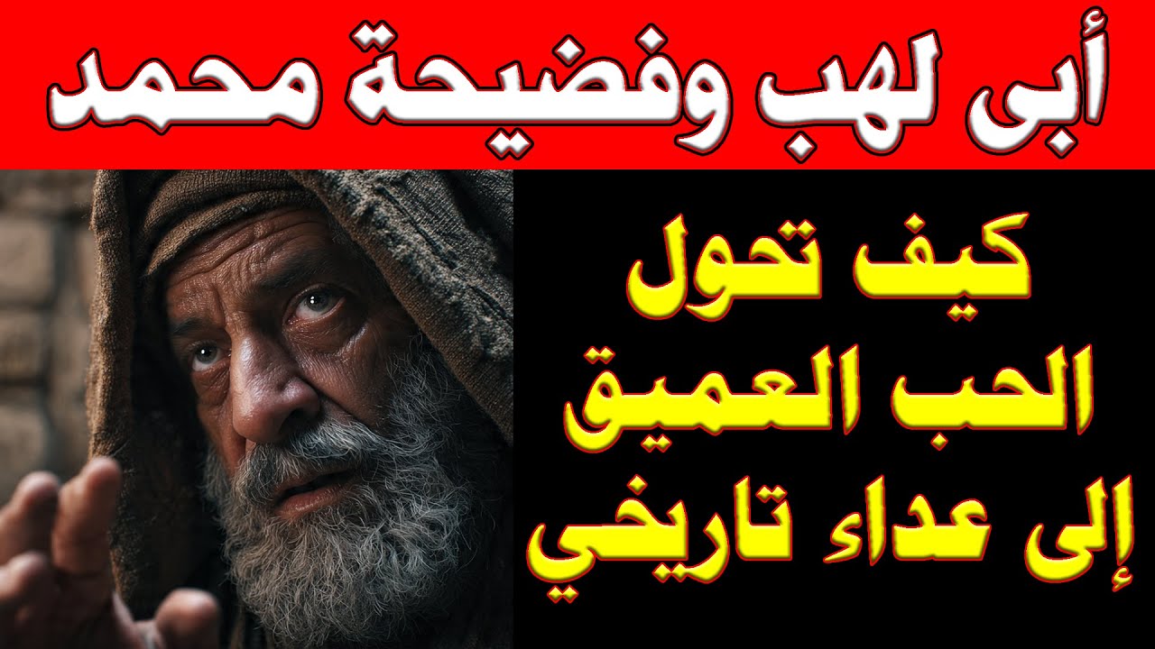 ابى لهب | محمد كاذب ومدعى النبوة وحقائق صادمة عن العلاقه بينهم