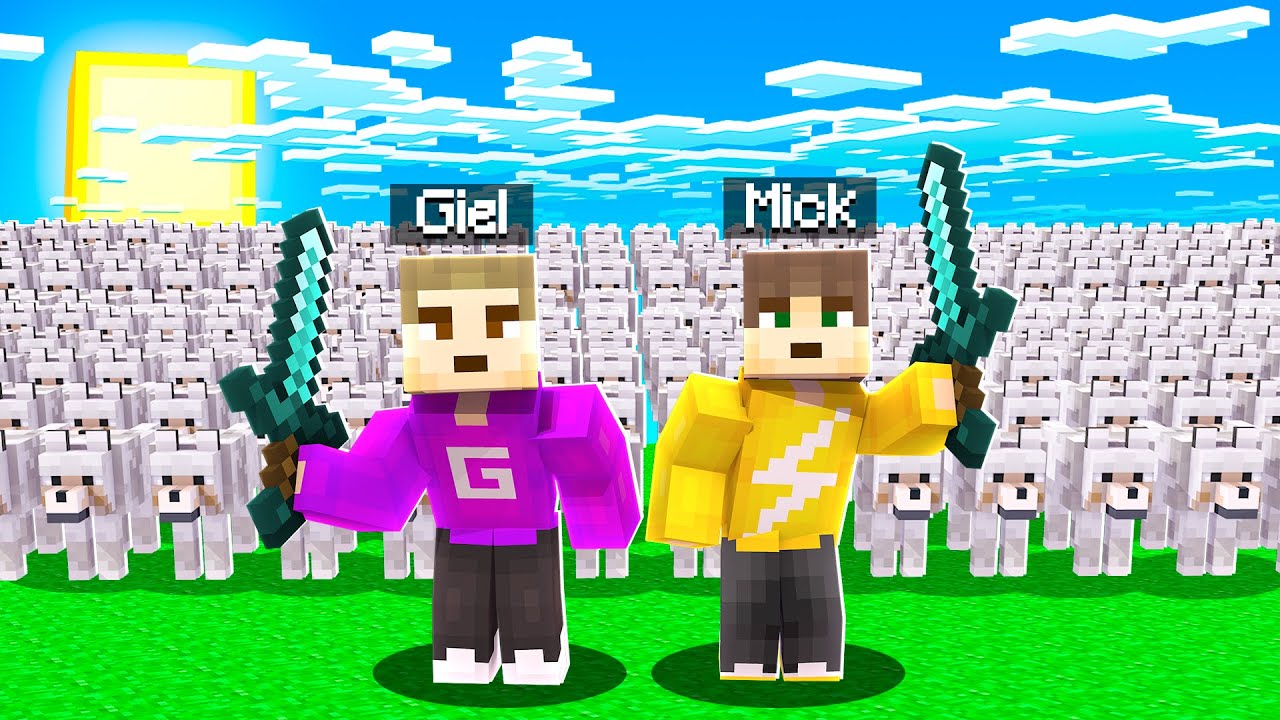 De PRO TERUG PAKKEN Met 1000 HONDEN! (Minecraft Survival)