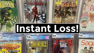 Buy Graded Comic Books And Lose Money INSTANTLY 