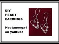 DIY JEWELRY MAKING, Heart Earrings for Valentine&#39;s Day, &amp; a JOKE, Video # 2141