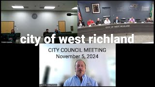 November 5, 2024 City Council Meeting