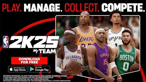 NBA 2K25 | MyTEAM on Mobile Trailer