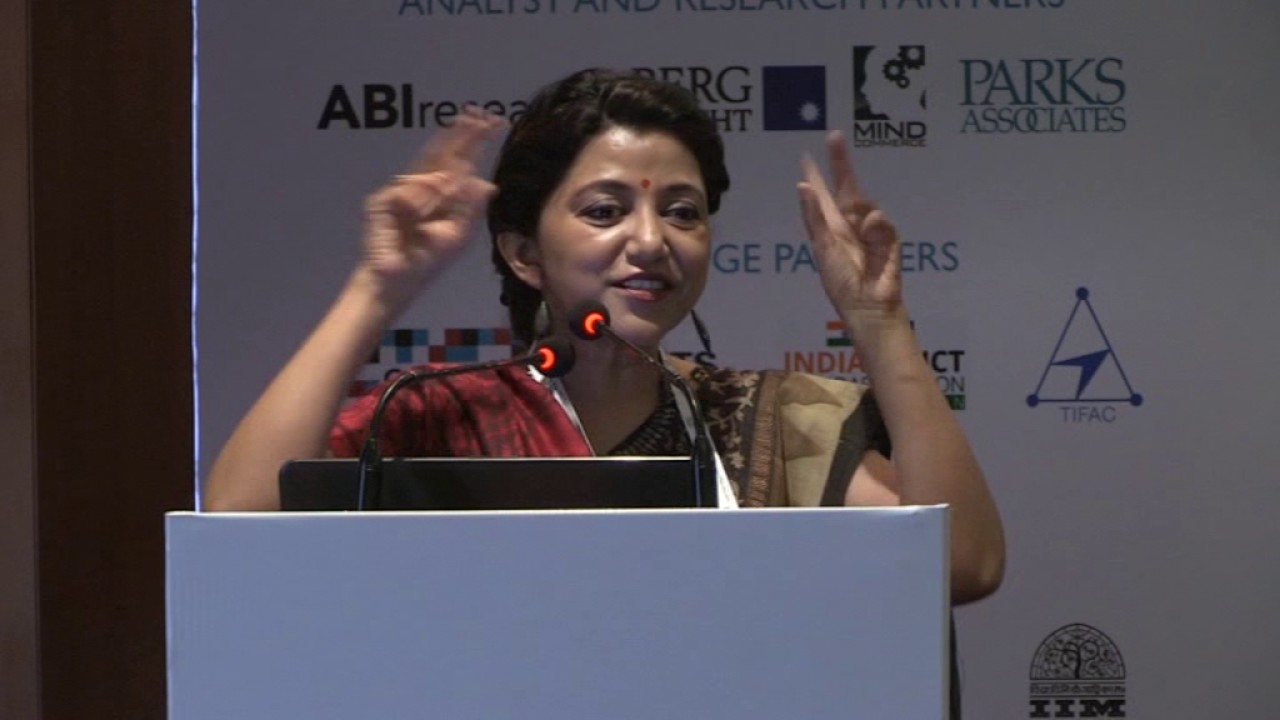 Swati Rangachari's speech @4th Edition India M2M + IoT Forum 2017 - YouTube