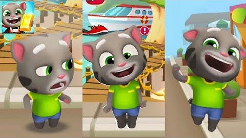 Talking Tom: Gold Run - All Levels Gameplay Android,ios (Part 6)