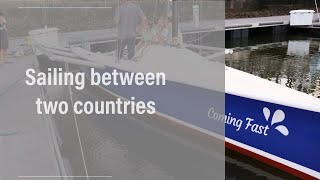 Sailing Between Two Countries || Sailing the Johor Strait ||
