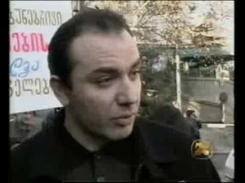 gocha pipia  დაპირისპირება ბორჯომში ჯჯმ გოჩა ფიფია 12 02 2001 წ