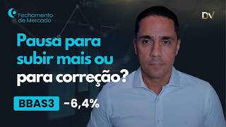 Análise de Fechamento 6.10.26 - IBOV, WINV26, WDOX26, PETR4, VALE3 e mais. Bco Brasil (BBAS3) -6,42%