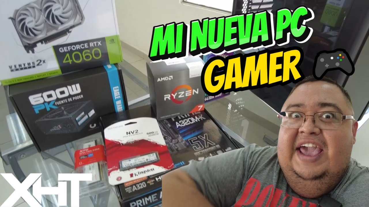 MI NUEVA PC GAMER Mira todo el proceso en Santa Ana - YouTube