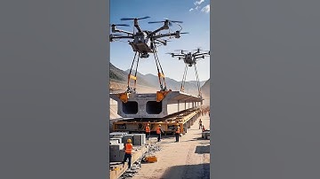 Revolutionary Heavy-Lift Drones Transforming the Future of Bridge Construction and Infrastructure
