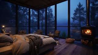 Goodbye Stress & Beat Insomnia with Heavy Rain and Thunder Sounds - Natural Sounds for Sleeping