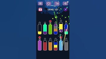 Water Sort Puzzle Game - Level 157