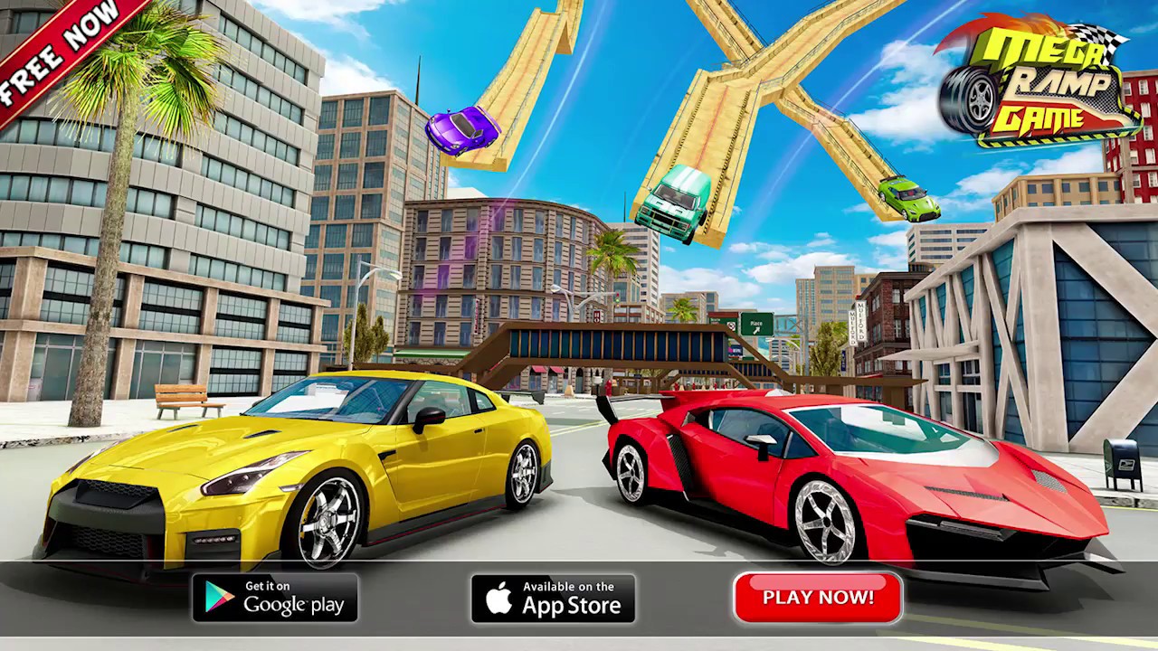 Vertical Mega Ramp Car Extreme Stunts GT Racing - by Tap Dragon Games