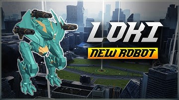 [WR] 🔥 New Robot LOKI (Ragnarok Squad) - Test Server [4.8.1] | War Robots