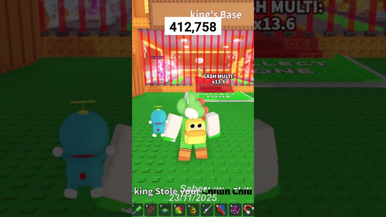 CHILLIN CHILLI for King & MONEY MONEY PUGGY for Ghost! 🌶️🐶 (Steal a Brainrot Roblox)