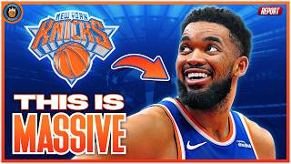 MAJOR REPORT: Karl Anthony Towns wants to RETIRE a Knick...