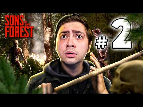 alanzoka jogando Sons of the Forest com os amigos – #2