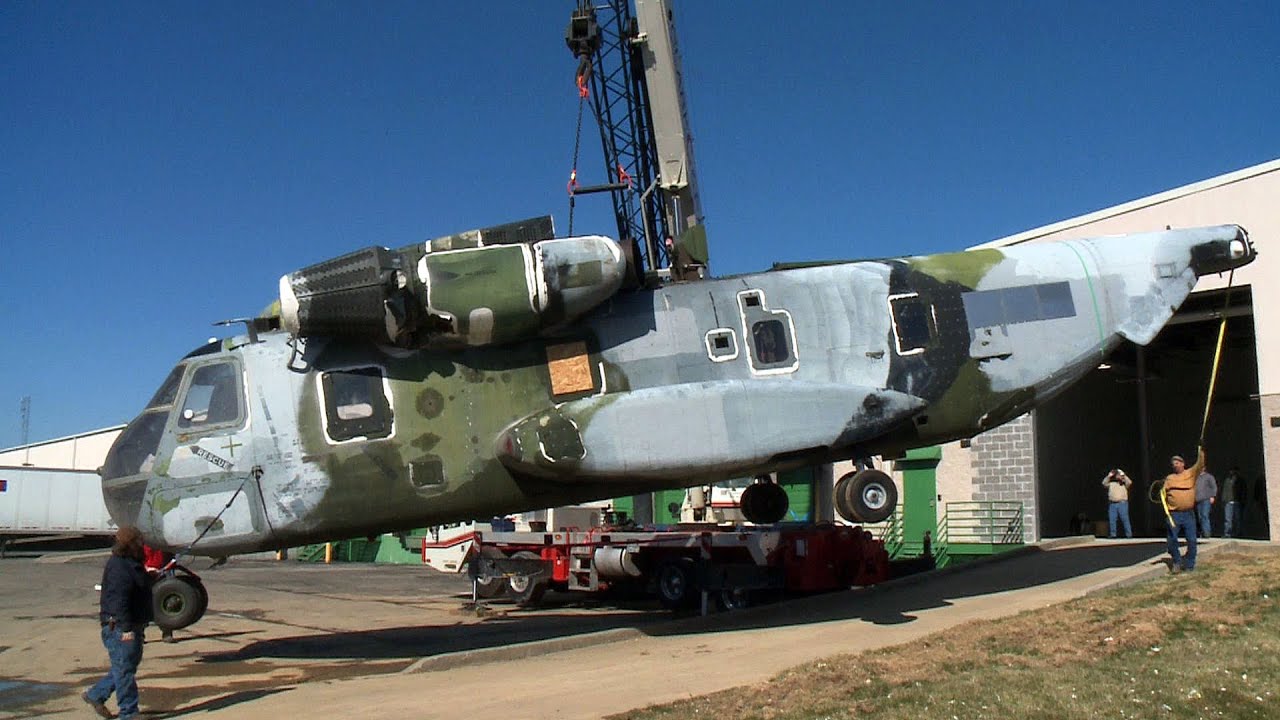 Giant Helicopter Arrives: First Step for Engineering Lab