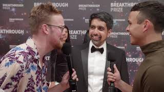 Sal Khan Red Carpet Interview w/ AsapSCIENCE’s Mitch + Greg: 2020 Breakthrough Prize Ceremony