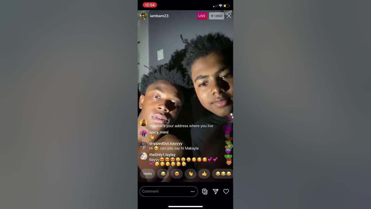 Bad Kid Bam calls Macei HIS Bae on live with Mark Jr 6/8/20 YouTube