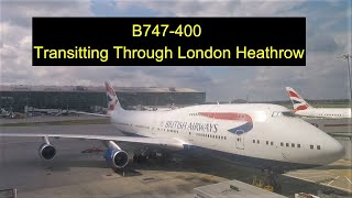 Trip Report London Heathrow Dallas Fortworth B 747-400 British Airways