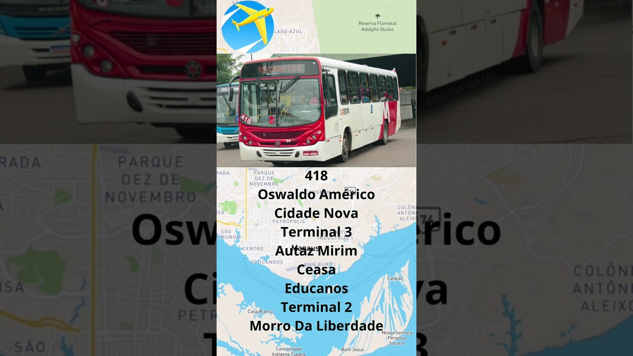 Linha 418(Trajeto Completo)