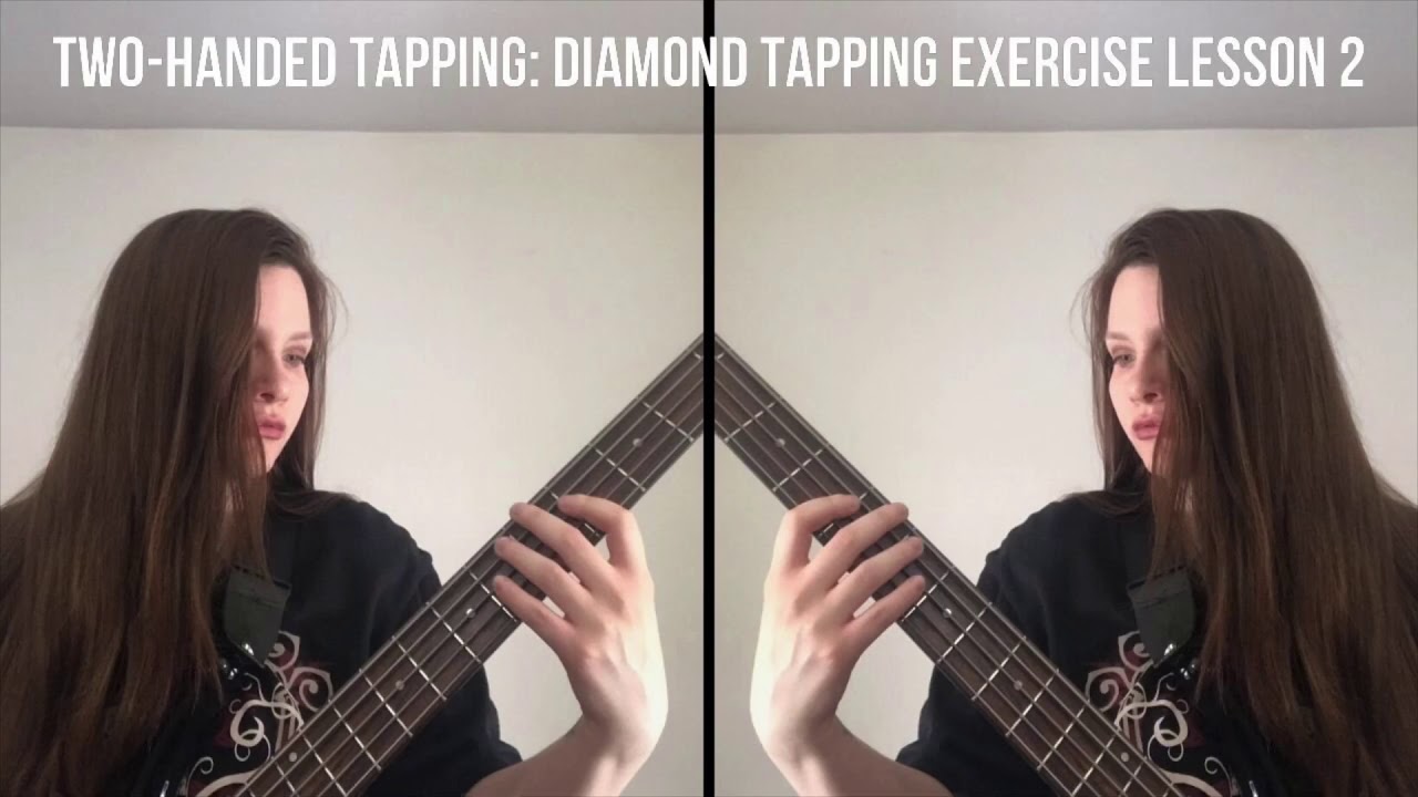 TwoHanded Tapping Diamond Tapping Lesson 2 (Exercises) YouTube