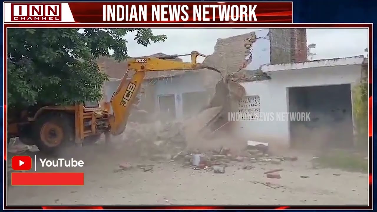 UP Administration Demolishes Decades-Old Mazars in Sitapur, Cites ‘Illegal Encroachment’